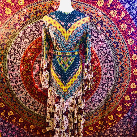 BOHO FLORAL MIX KIMONO/ DUSTER - Picture 5 of 6